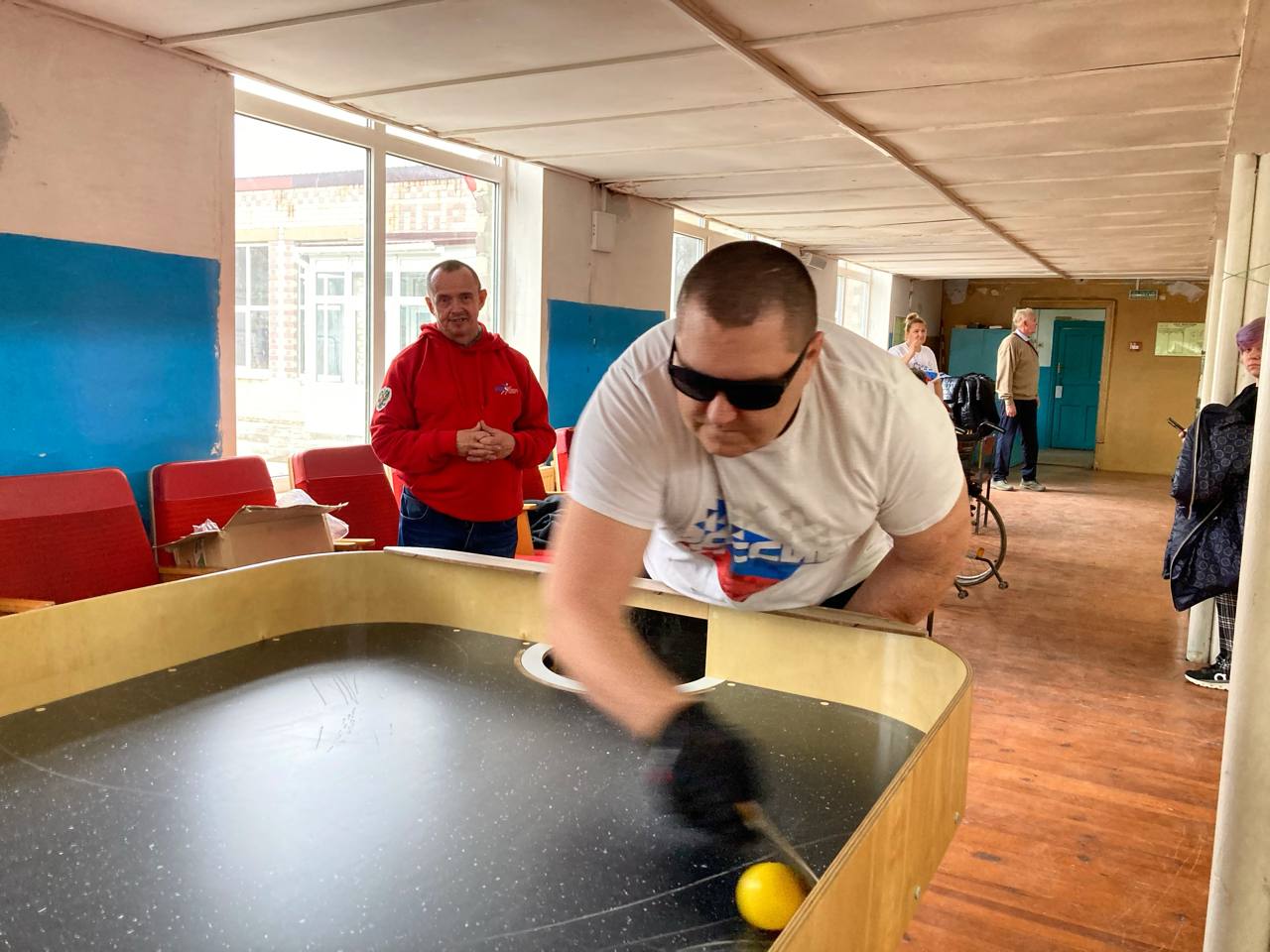 Настольный теннис для слабовидящих активно развивается в Херсонской области