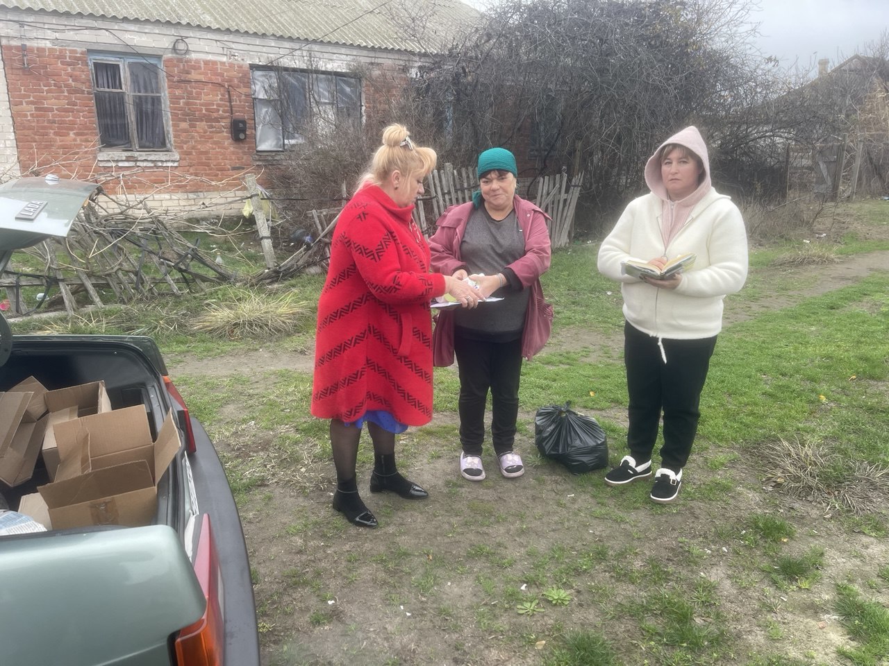 Александр Дудка: Помощь семьям в Скадовском округе: выездные мероприятия Александр Дудка: Помощь семьям в Скадовском округе: выездные мероприятия