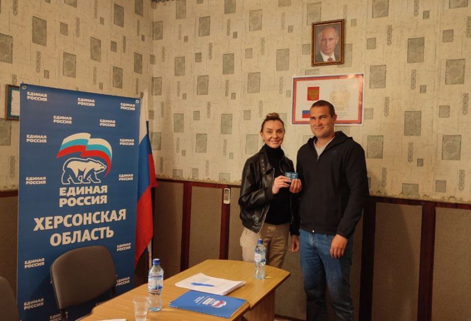Ольга Осипенко: Поздравляю Херсонское региональное отделение «Единой России» с трёхлетием! Ольга Осипенко: Поздравляю Херсонское региональное отделение «Единой России» с трёхлетием!