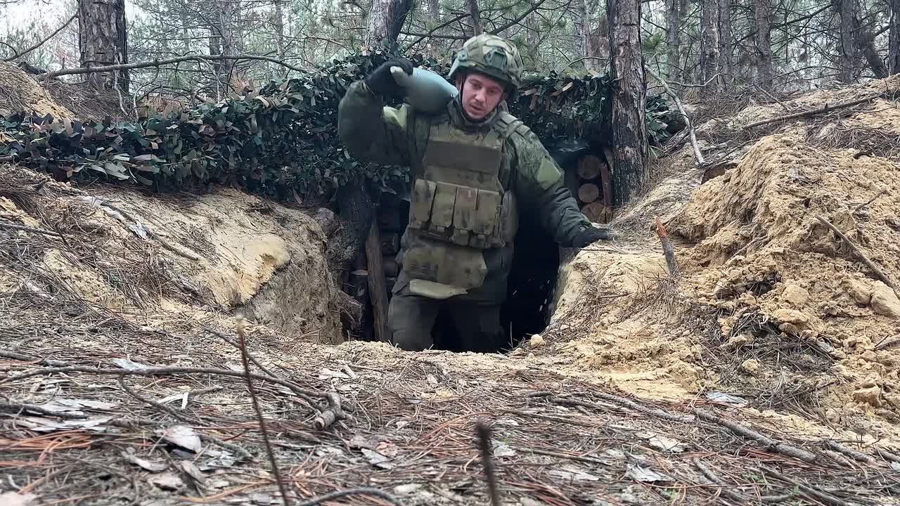 Пункт управления БПЛА киевских боевиков уничтожен огнём «Мста-Б» на правом берегу Днепра