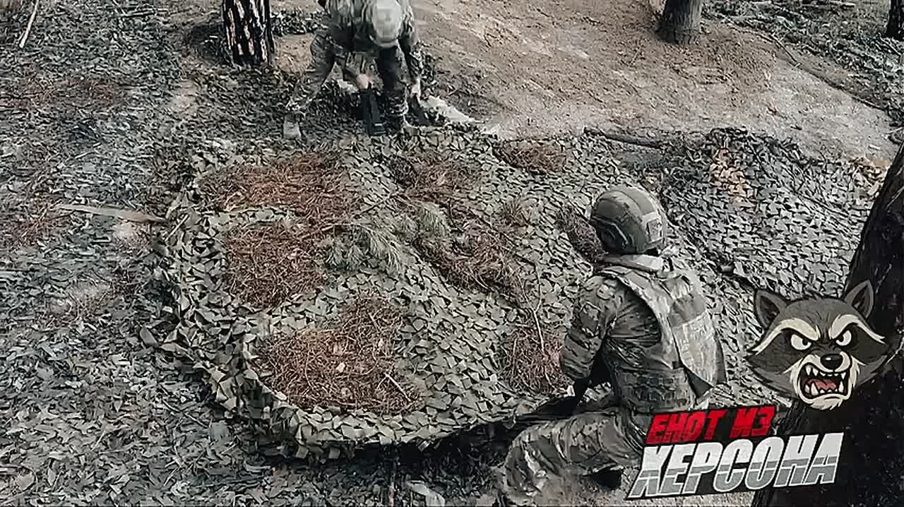 Енот из Херсона: Расчет 152-мм гаубицы Д-20 Ивановских десантников уничтожил пункт временной дислокации ВСУ на правом берегу Днепра