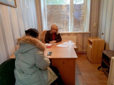 Депутат Наталья Снигур провела прием граждан в селе Тарасовка