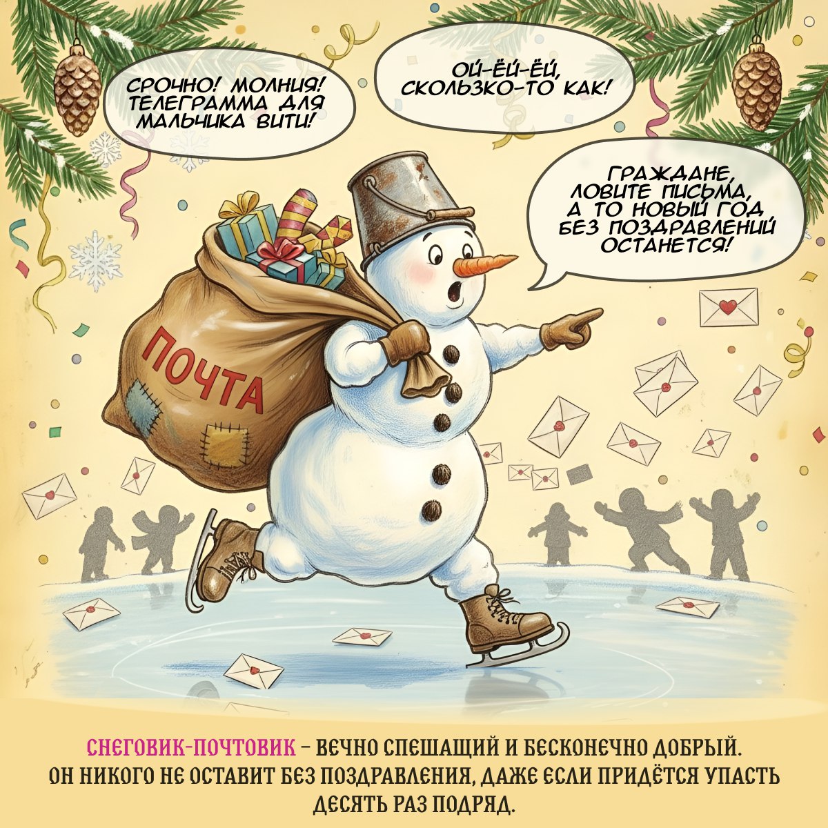 Говорят, под Новый год оживают не только мечты, но и… персонажи! Говорят, под Новый год оживают не только мечты, но и… персонажи!