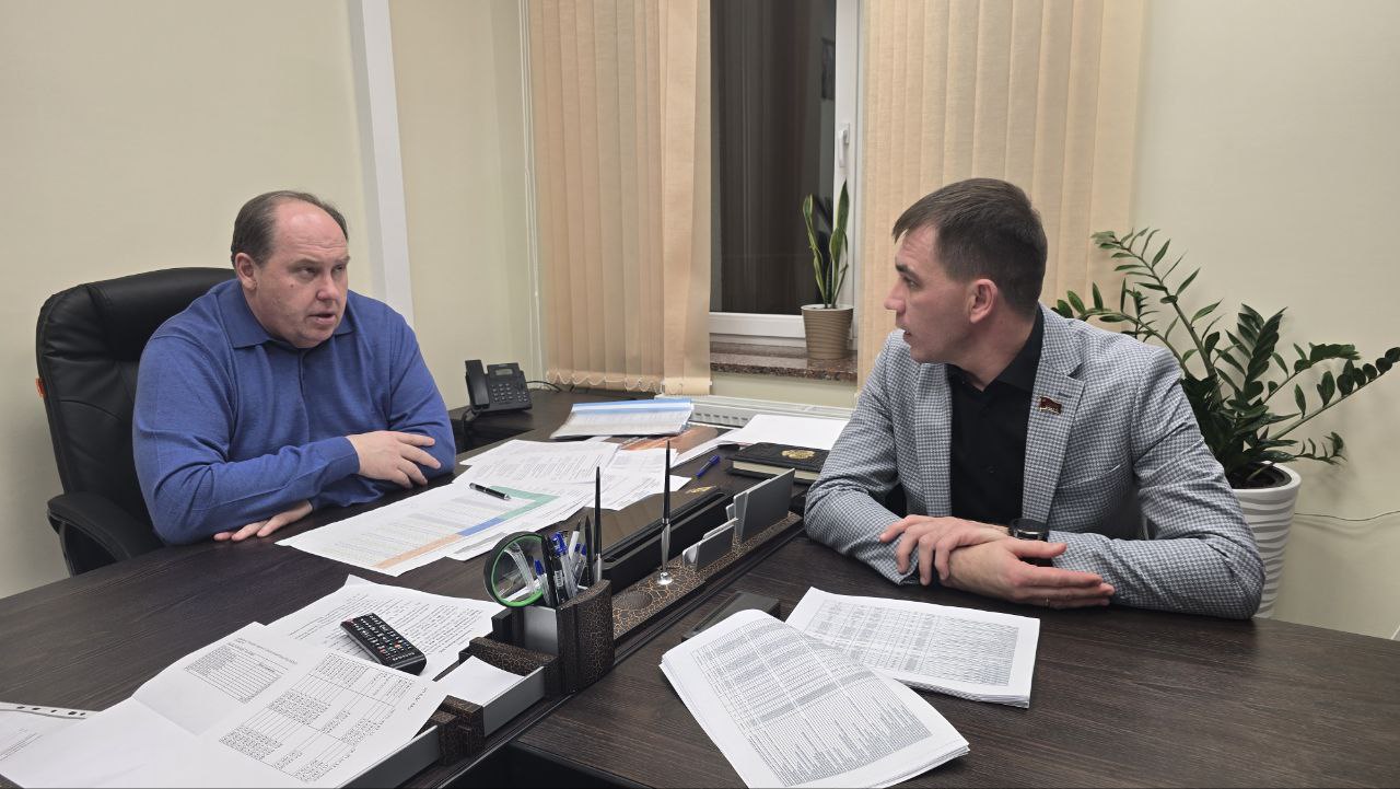 Рамиль Замалетдинов: Провёл рабочую встречу с Первым заместителем Председателя Правительства Херсонской области Виталием Булюком от имени депутатов фракции КПРФ в Херсонской областной Думе