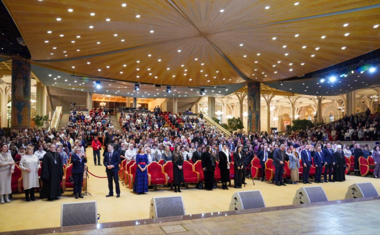 Встреча Святейшего Патриарха Московского и всея Руси Кирилла с педагогическими работниками Встреча Святейшего Патриарха Московского и всея Руси Кирилла с педагогическими работниками