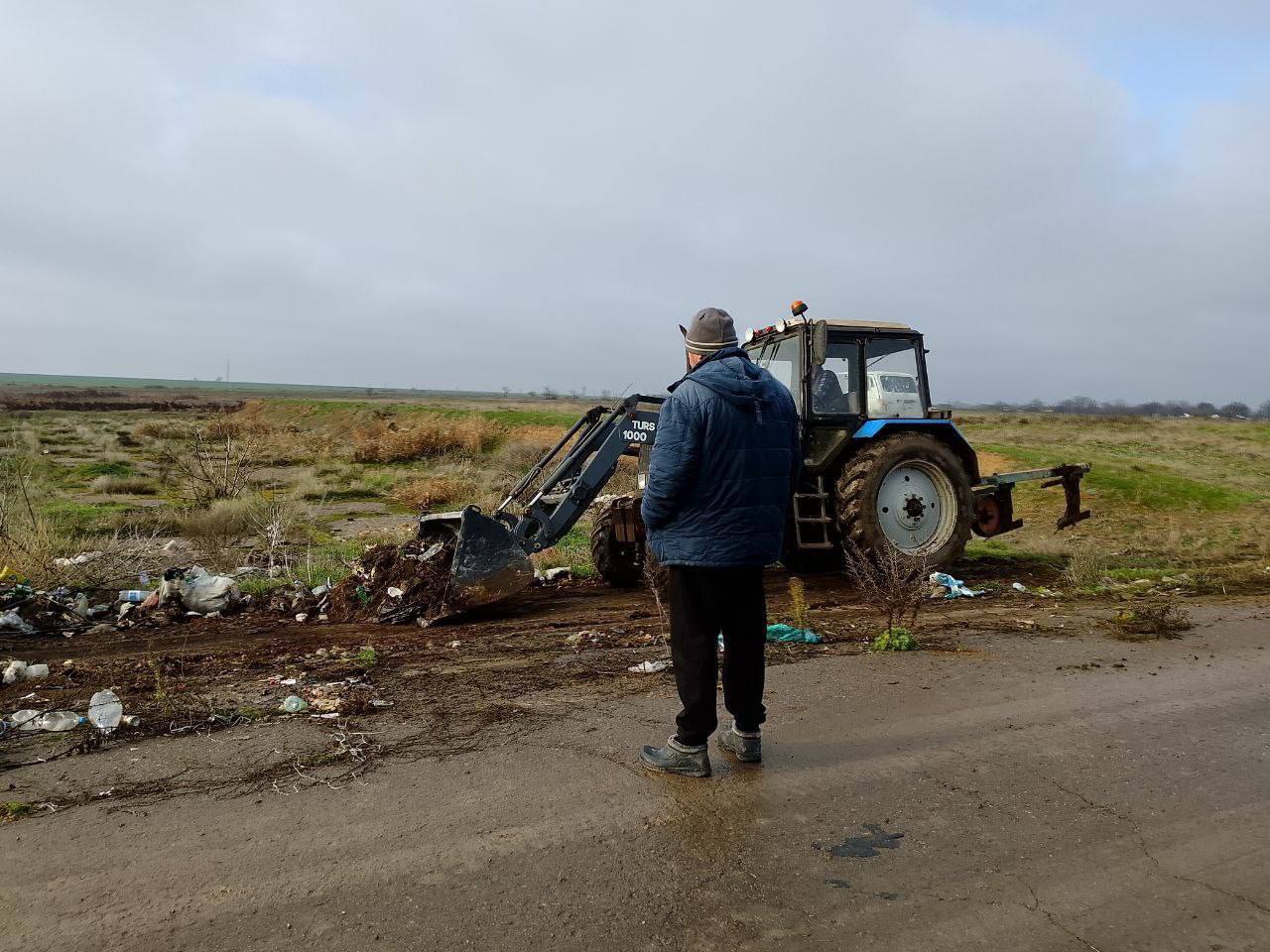 В районе села Новопокровка ликвидирована несанкционированная свалка В районе села Новопокровка ликвидирована несанкционированная свалка