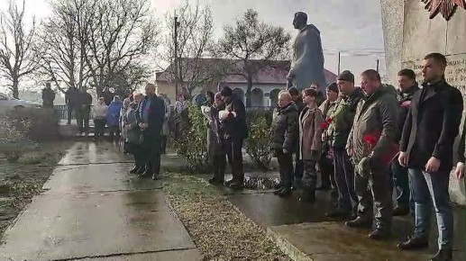 В Богдановке открыли мемориальную доску земляку – участнику специальной военной операции