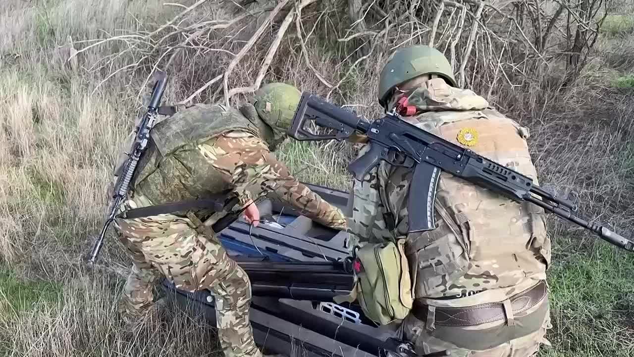 На правом берегу Днепра ивановские десантники ликвидировали замаскированную пушку украинской армии