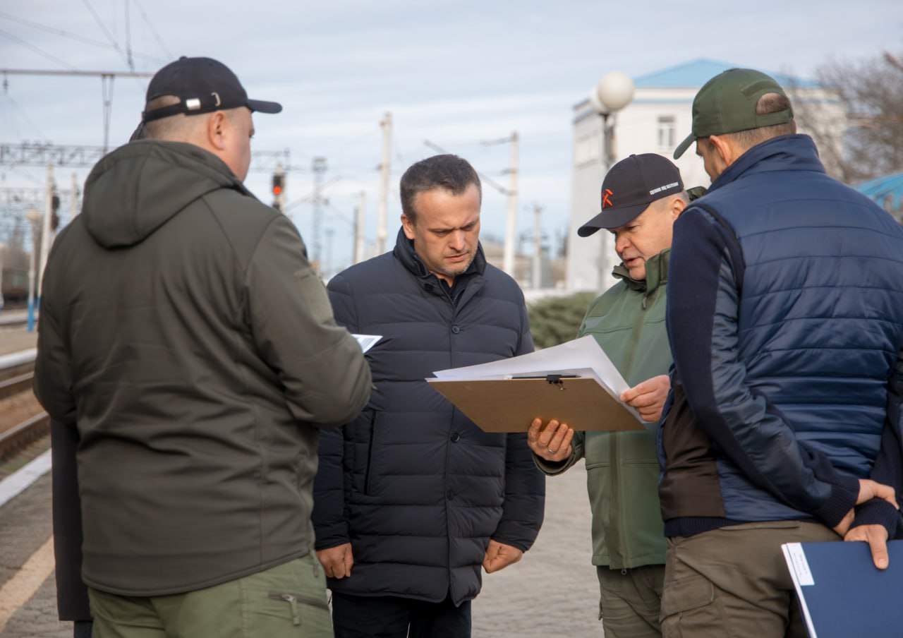 Андрей Никитин посетил Мелитополь-Херсонский филиал Железных дорог Новороссии