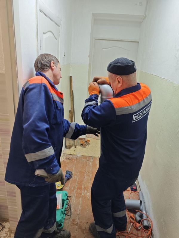Рязанский водоканал отремонтировал канализацию в Чаплинской школе №1 Рязанский водоканал отремонтировал канализацию в Чаплинской школе №1