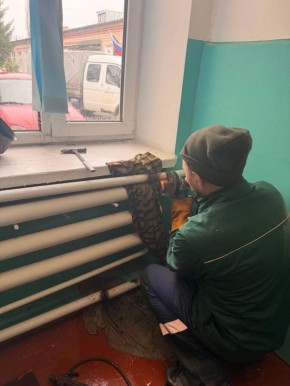 Рязанские теплосети подключили отопление в помещении в Ивановском детском саду