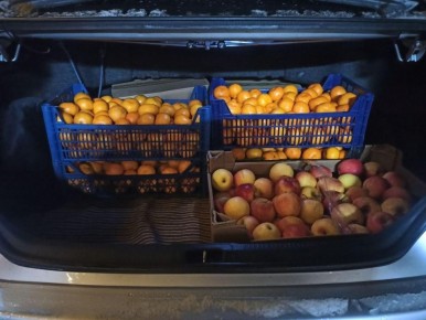 Калининский район Кубани отправил гуманитарную помощь в Геническ