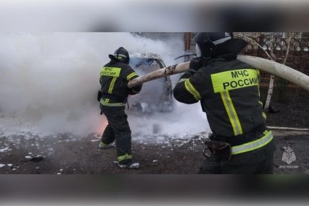 Пожар произошел в Херсонской области 15 декабря