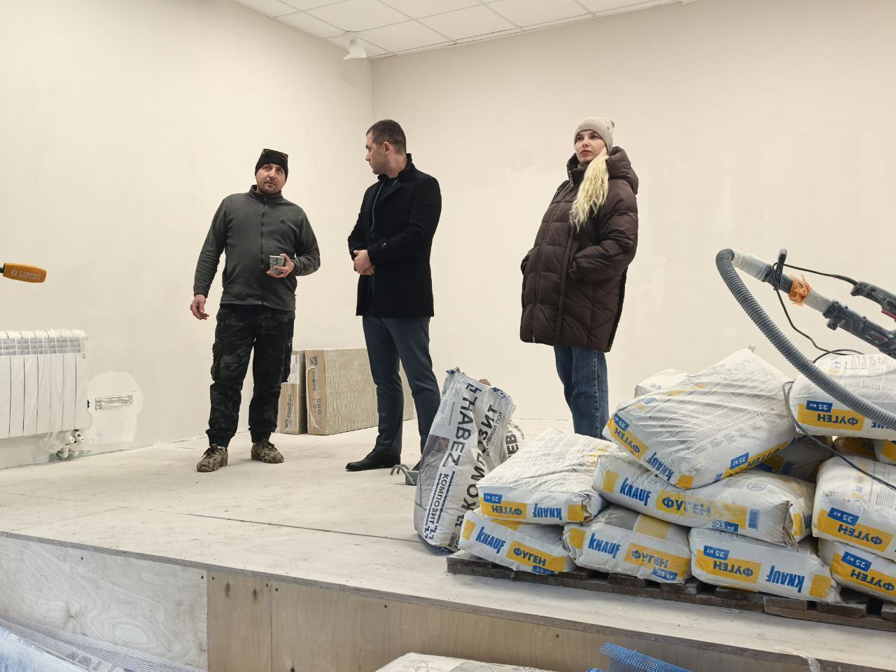 Сегодня проверил ход ремонтных работ в Генической детской школе искусств Сегодня проверил ход ремонтных работ в Генической детской школе искусств