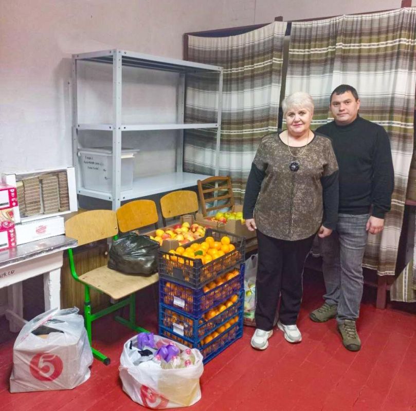 Шефскую помощь из Краснодарского края доставили в Геническ Шефскую помощь из Краснодарского края доставили в Геническ