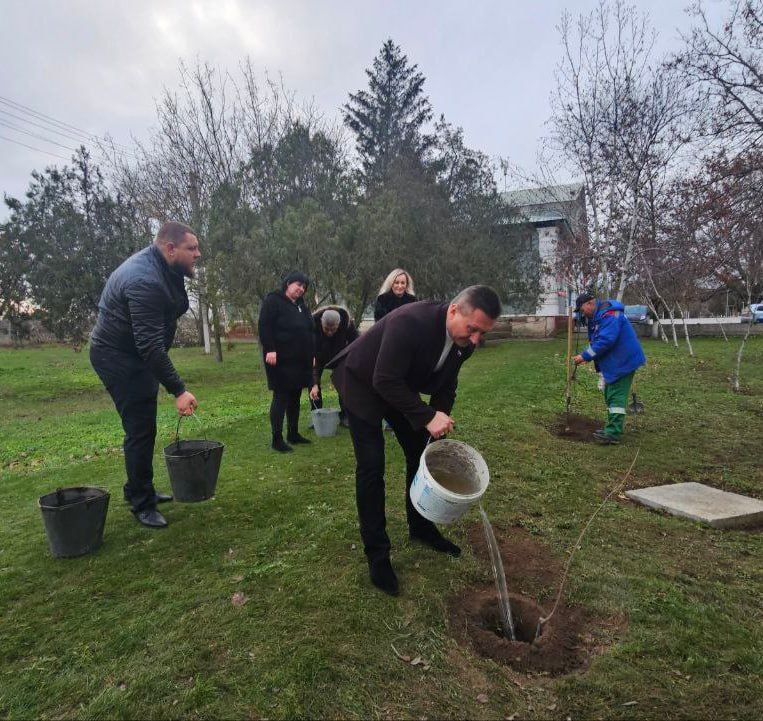 В селе Скадовского округа высадили «Сад памяти» В селе Скадовского округа высадили «Сад памяти»