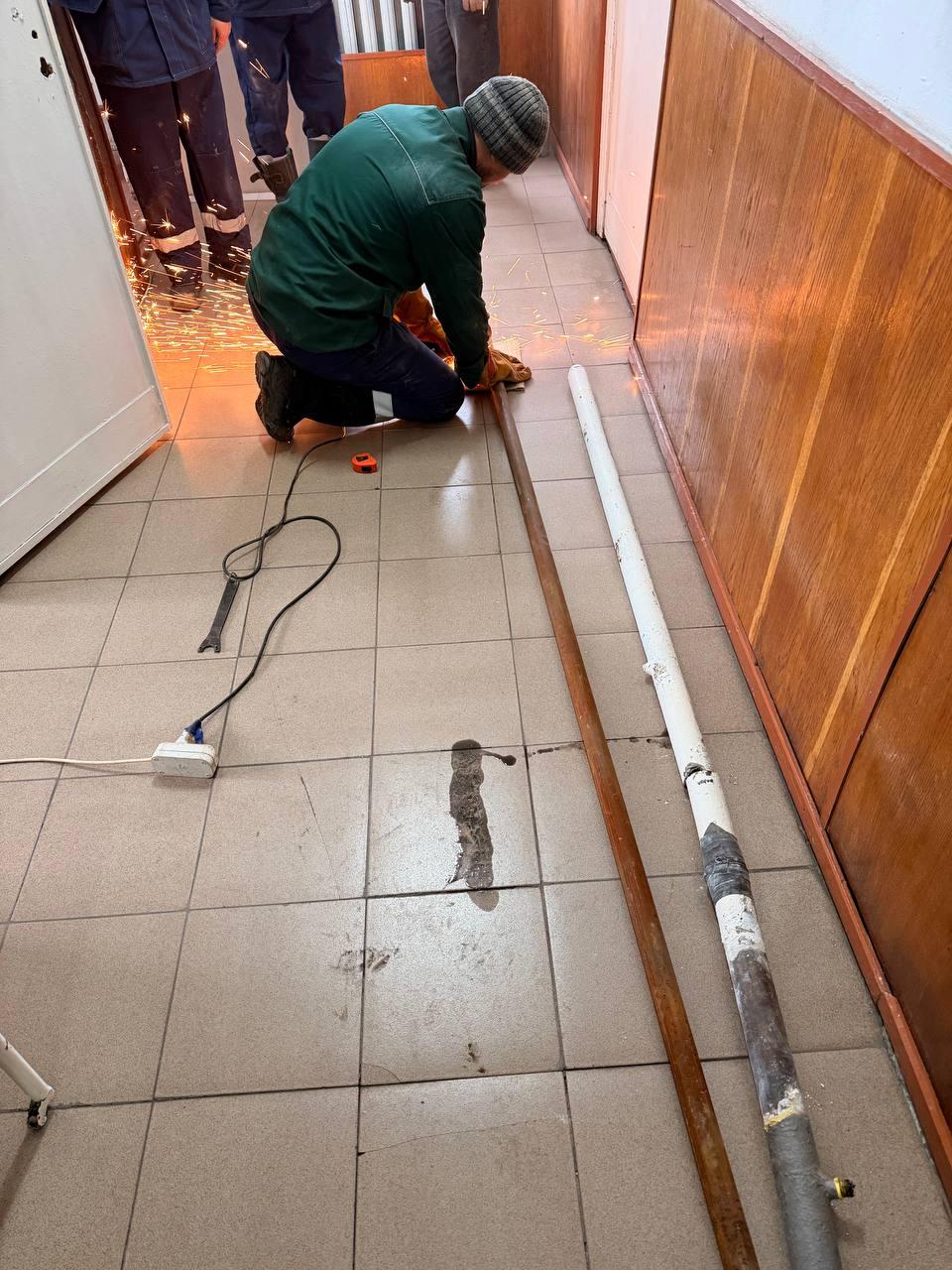 Рязанцы отремонтировали отопление в ФАПе посёлка Красная Поляна Рязанцы отремонтировали отопление в ФАПе посёлка Красная Поляна