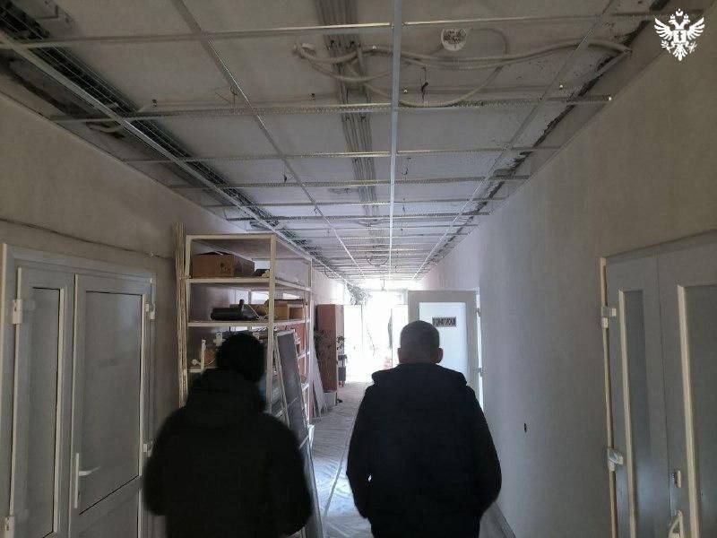 В Генической ЦРБ завершают капитальный ремонт В Генической ЦРБ завершают капитальный ремонт