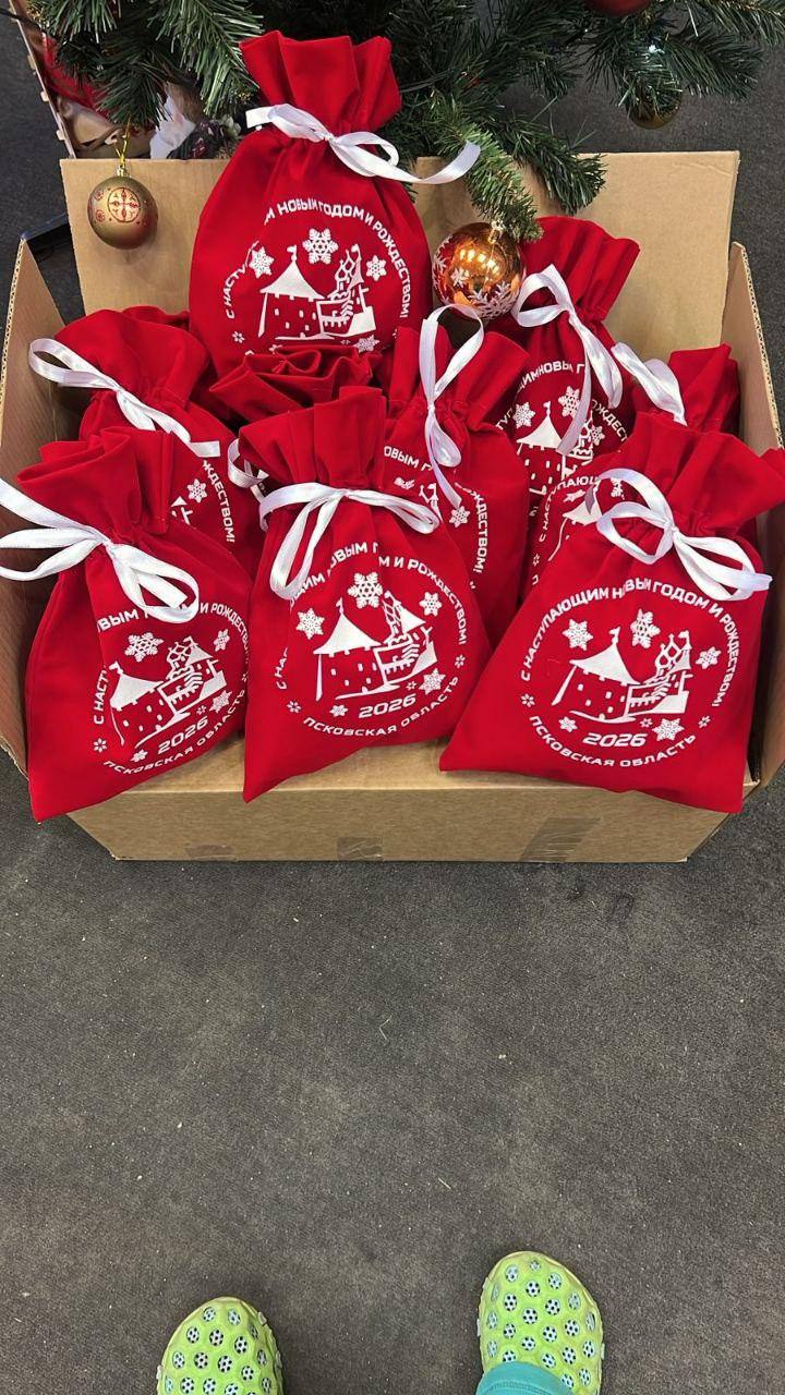 Псковская область отправит детские новогодние подарки в Херсонскую область Псковская область отправит детские новогодние подарки в Херсонскую область