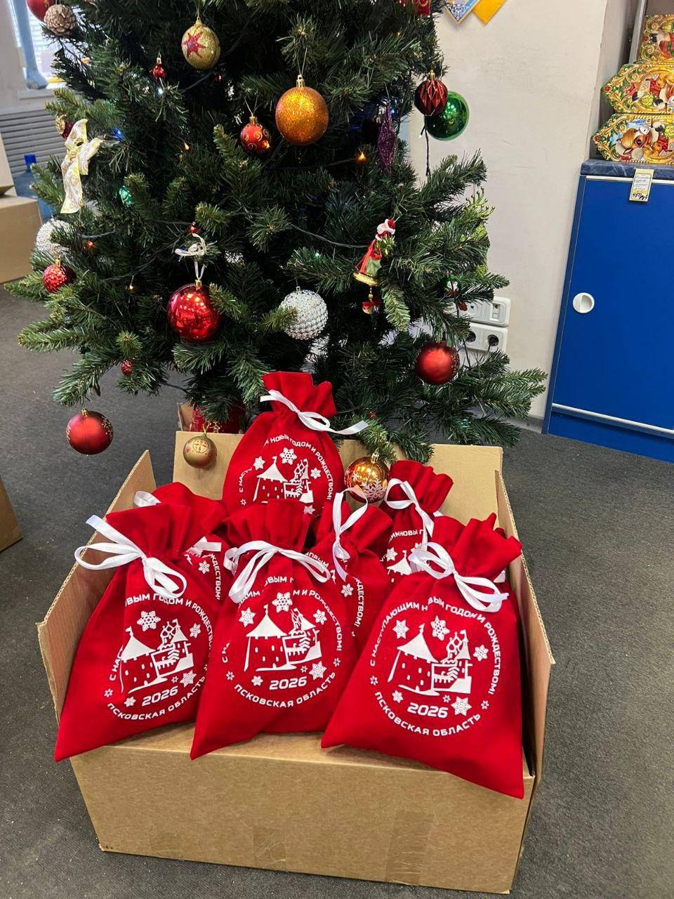 Псковская область отправит детские новогодние подарки в Херсонскую область