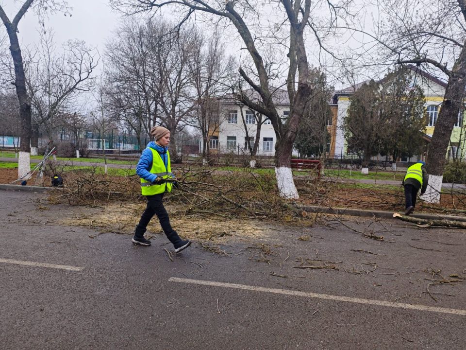 Евгения Кузьменко: Работы по обрезке аварийных и сухих веток продолжаются в Новотроицком муниципальном округе Евгения Кузьменко: Работы по обрезке аварийных и сухих веток продолжаются в Новотроицком муниципальном округе