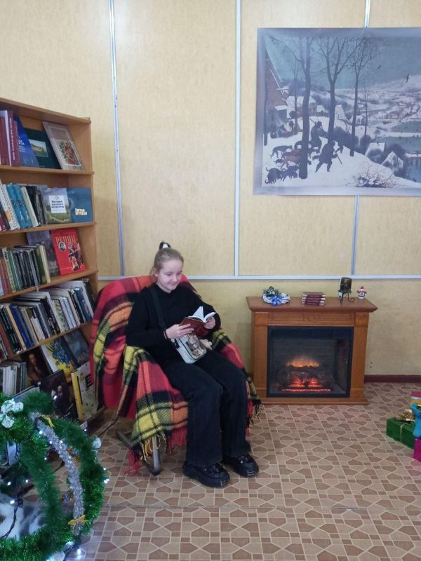 Зимние посиделки «Книга. Плед. Камин»: уютный вечер в центральной библиотеке Скадовска Зимние посиделки «Книга. Плед. Камин»: уютный вечер в центральной библиотеке Скадовска