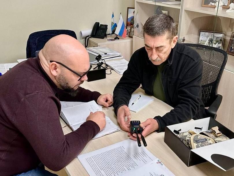 Сергей Георгиев: Помощь нашим героям на передовой Сергей Георгиев: Помощь нашим героям на передовой