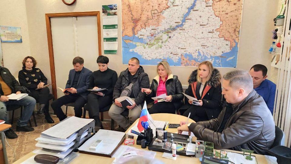 Директор Экологического оператора Херсонской области провел рабочее совещание Директор Экологического оператора Херсонской области провел рабочее совещание