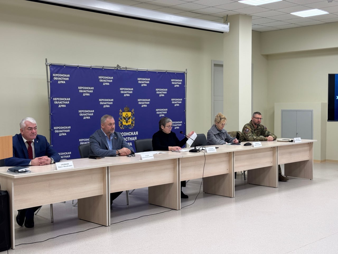 Константин Басюк: Принял участие в заседании Херсонской областной думы, которая рассматривала законопроекты по изменениям в бюджете области и регулированию цен на социально значимые товары