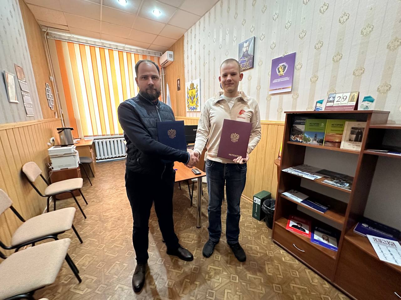Подписано соглашение о сотрудничестве между Министерством образования и науки Херсонщины и региональным отделением "Юнармии" Подписано соглашение о сотрудничестве между Министерством образования и науки Херсонщины и региональным отделением "Юнармии"