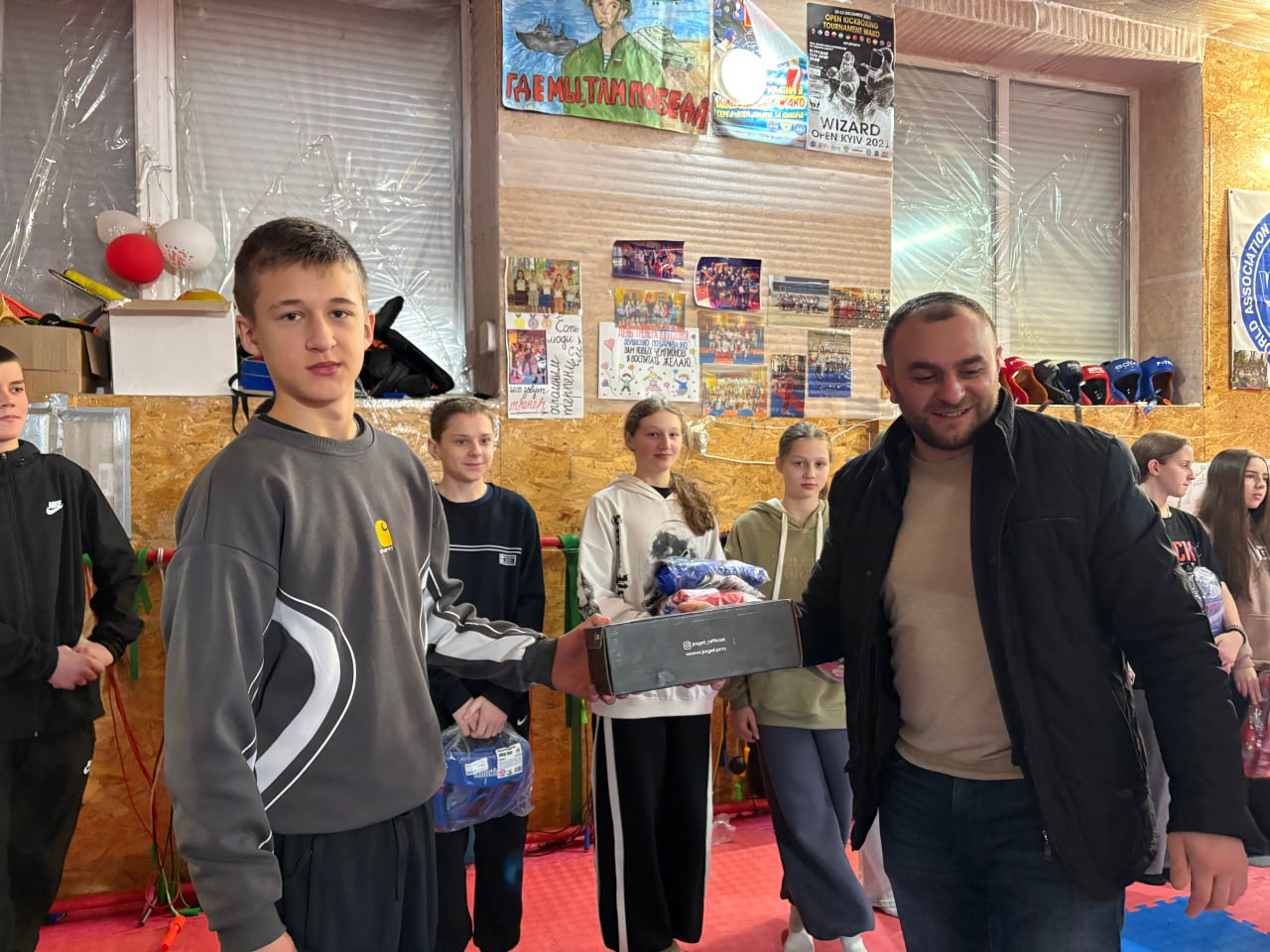 Новогодний сюрприз для юных чемпионов Новой Каховки