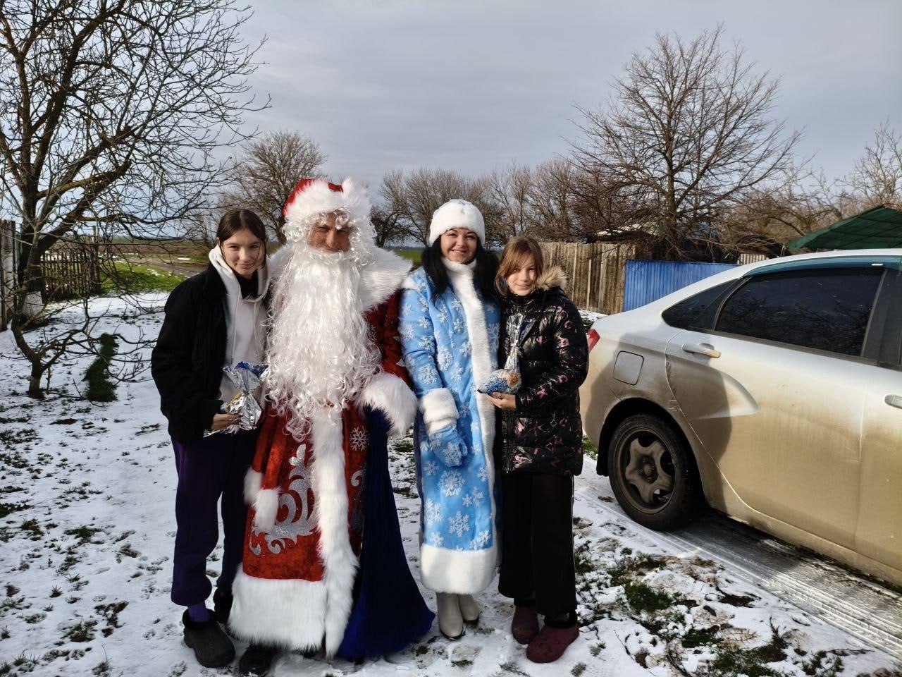 Новогодняя сказка пришла в самые отдалённые уголки Скадовского округа