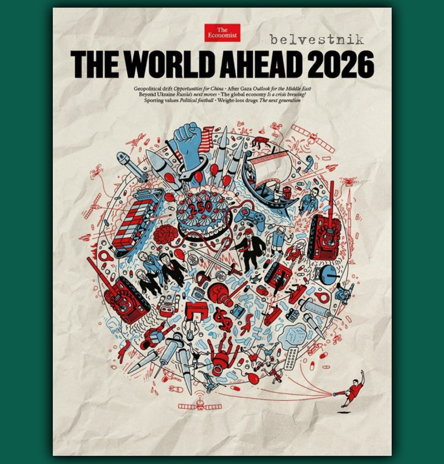 "Мир впереди". Британский журнал "The Economist" в очередной раз опубликовал свои ежегодные прогнозы на 2026 год