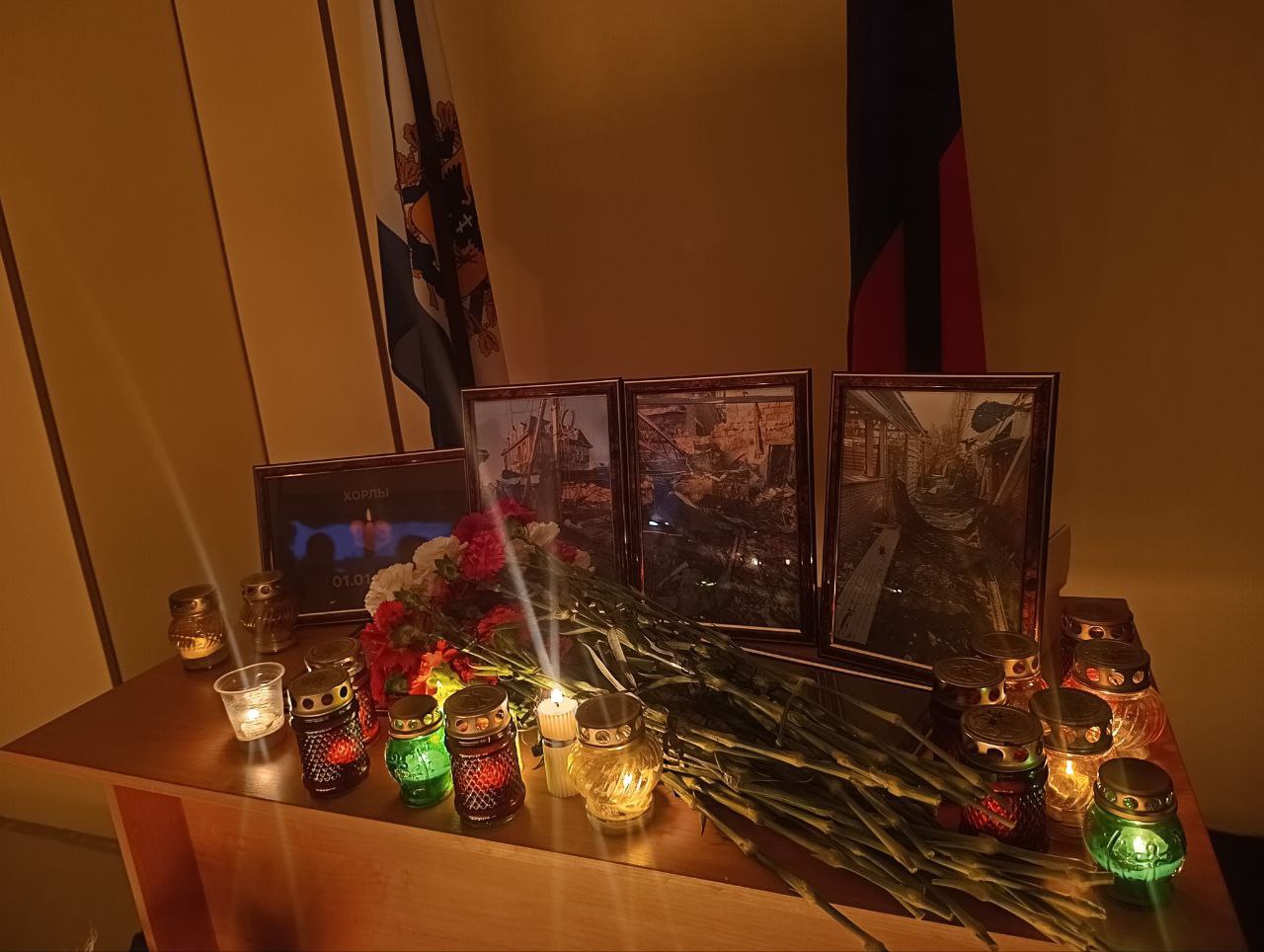 В Чаплинском муниципальном округе состоялась акция памяти и скорби по жертвам трагедии, произошедшей 1 января в селе Хорлы Каланчакского округа В Чаплинском муниципальном округе состоялась акция памяти и скорби по жертвам трагедии, произошедшей 1 января в селе Хорлы Каланчакского округа