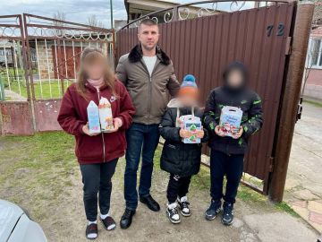 «Миллениум»: сладкие подарки детям Скадовска