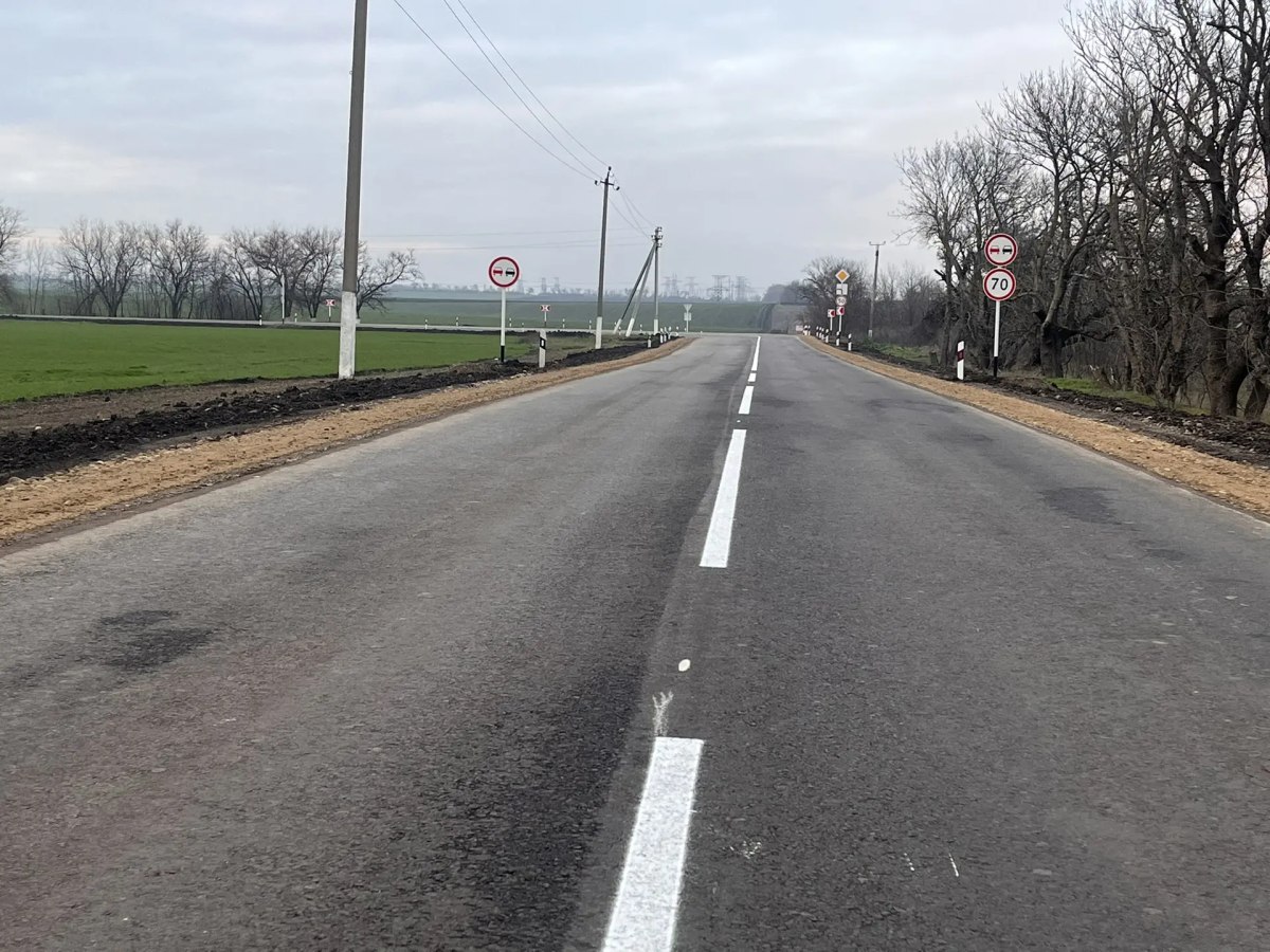 В Новоалександровском округе завершился ремонт главной транспортной артерии