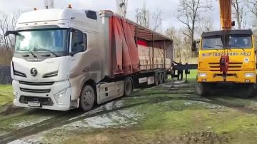 В Голопристанский округ доставлена гуманитарная помощь из Кабардино-Балкарии