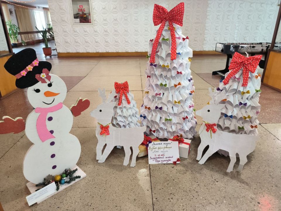 Павел Филипчук: Волшебство своими руками: выставка новогодних поделок "Каховская снежинка" в ДК «Мелиоратор» Павел Филипчук: Волшебство своими руками: выставка новогодних поделок "Каховская снежинка" в ДК «Мелиоратор»