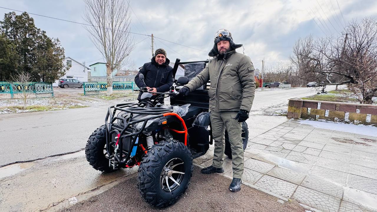 Голопристанский лесхоз получил новый квадроцикл для патрулирования леса и борьбы с пожарами