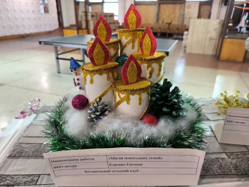 Павел Филипчук: Волшебство своими руками: выставка новогодних поделок "Каховская снежинка" в ДК «Мелиоратор» Павел Филипчук: Волшебство своими руками: выставка новогодних поделок "Каховская снежинка" в ДК «Мелиоратор»