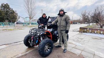 Голопристанский лесхоз получил новый квадроцикл для патрулирования леса и борьбы с пожарами