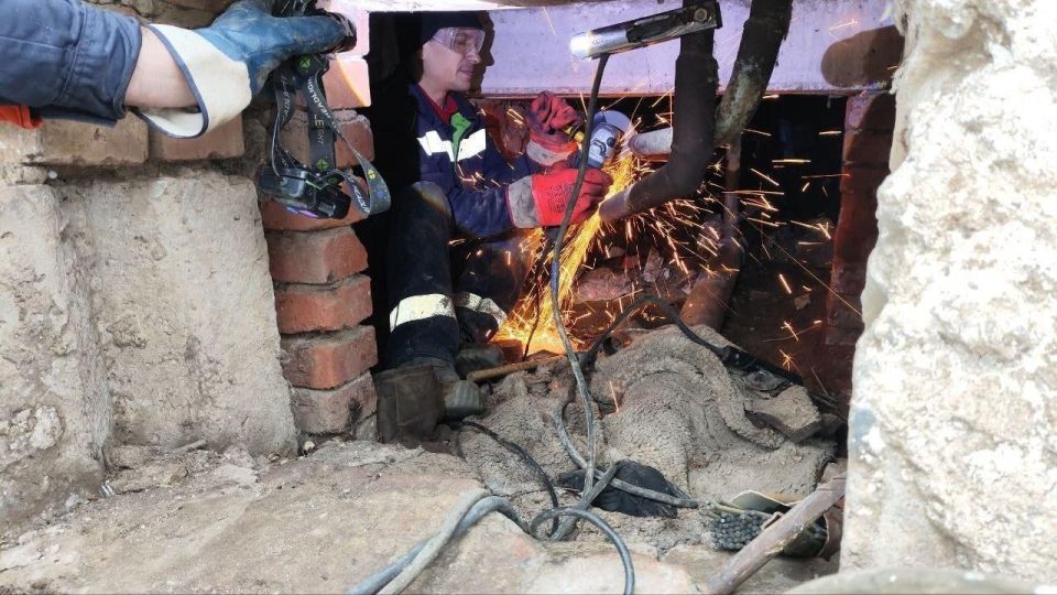 Рязанцы отремонтировали теплотрассу в Чаплынском детском саду №3 Рязанцы отремонтировали теплотрассу в Чаплынском детском саду №3
