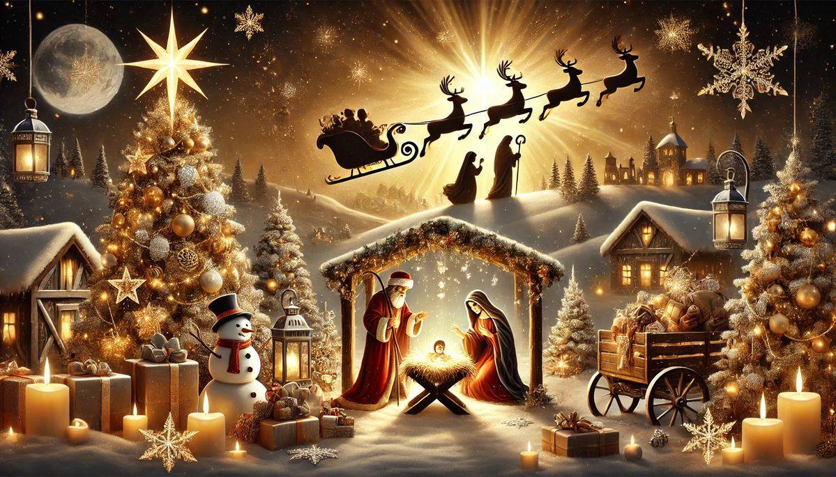 Светлого Сочельника! Встречаем Рождество Христово!