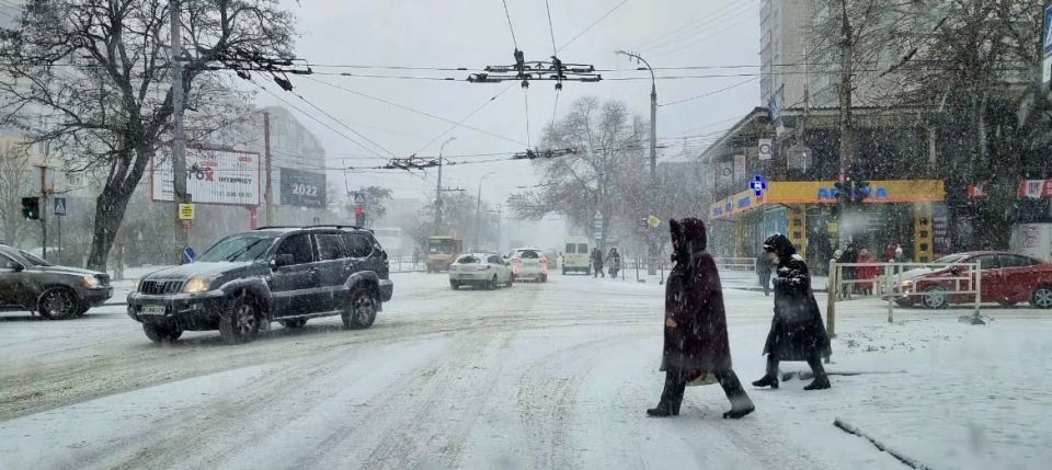 Зимний Херсон. (Архивные фото) Зимний Херсон. (Архивные фото)