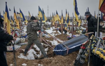 Украинские СМИ показали одно из крупнейших кладбищ Харькова