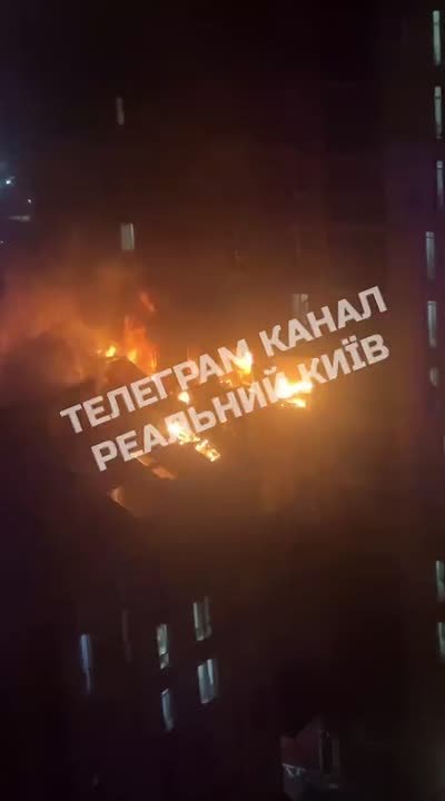 Адская ночь сегодня выдалась в Киеве, сообщают местные каналы