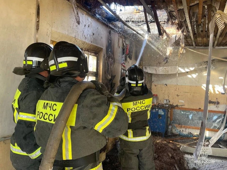 В Херсонской области 9 января произошло два пожара