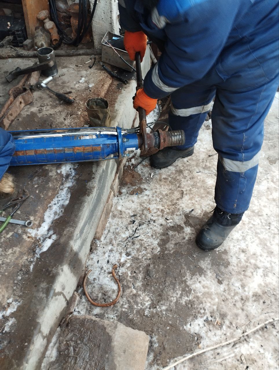 Сотрудники Горностаевского ТПУ провели восстановительные работы на объектах водоснабжения Сотрудники Горностаевского ТПУ провели восстановительные работы на объектах водоснабжения