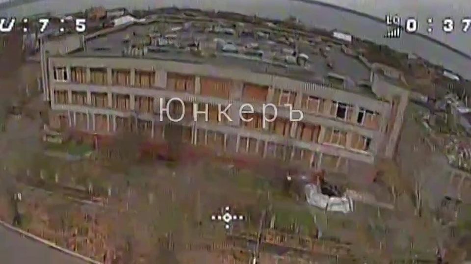 Работа операторов БПЛА по целям ВСУ в оккупированном противником Херсоне