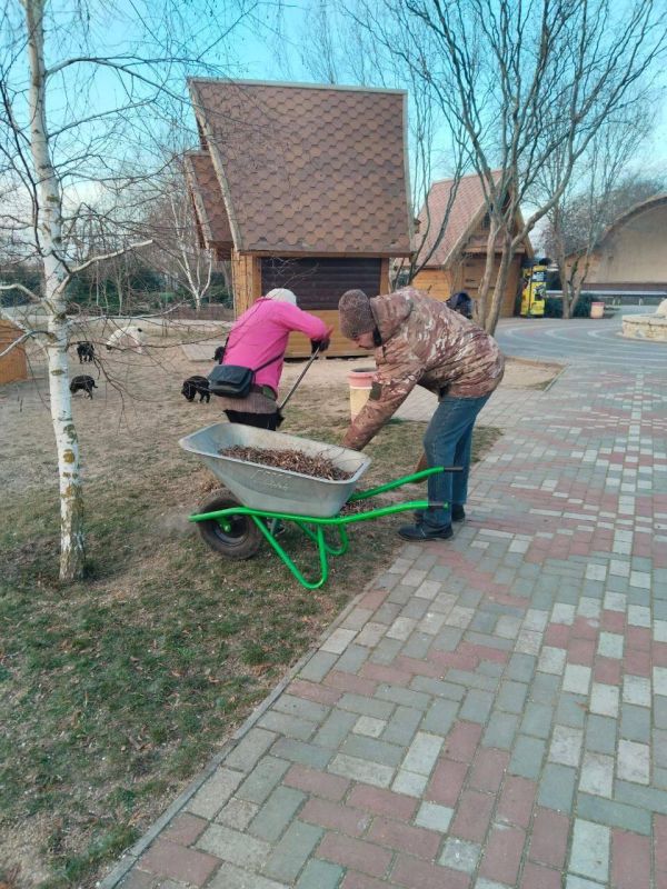 В Геническом округе продолжаются работы по благоустройству и санитарной уборке В Геническом округе продолжаются работы по благоустройству и санитарной уборке